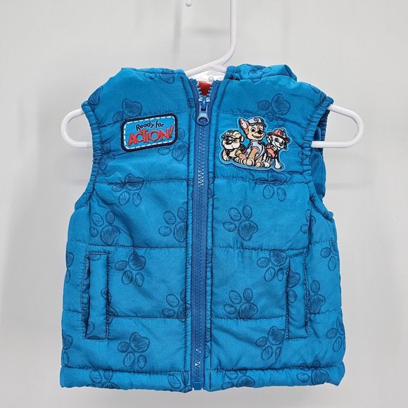 Nickelodeon Paw Patrol Toddler Boys Vest Size 12 Months‎ - Picture 1 of 2